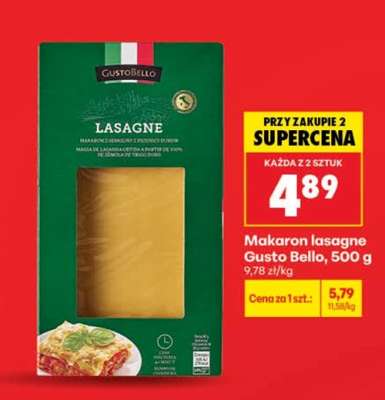 Makaron lasagne Gusto Bello 500 g