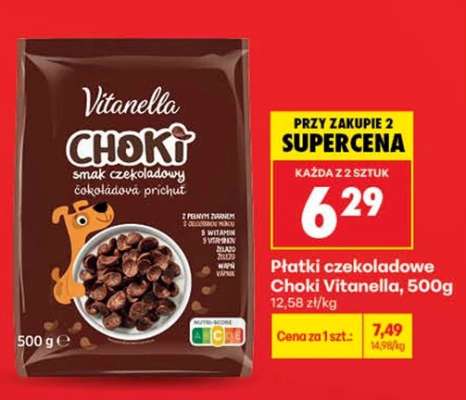 Płatki czekoladowe Choki Vitanella, 500g