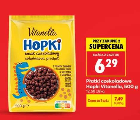 Płatki czekoladowe Hopki Vitanella 500 g
