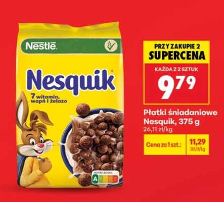 Płatki śniadaniowe Nesquik, 375 g