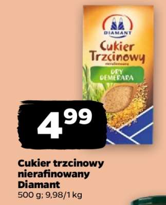 Cukier trzcinowy nierafinowany Diamant
