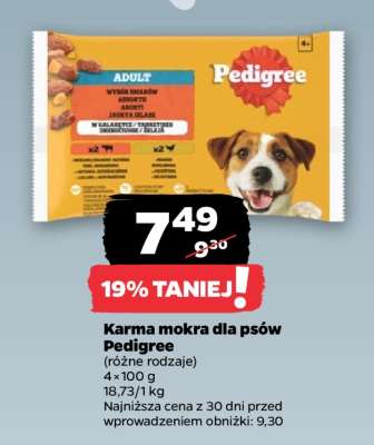 Karma mokra dla psów Pedigree