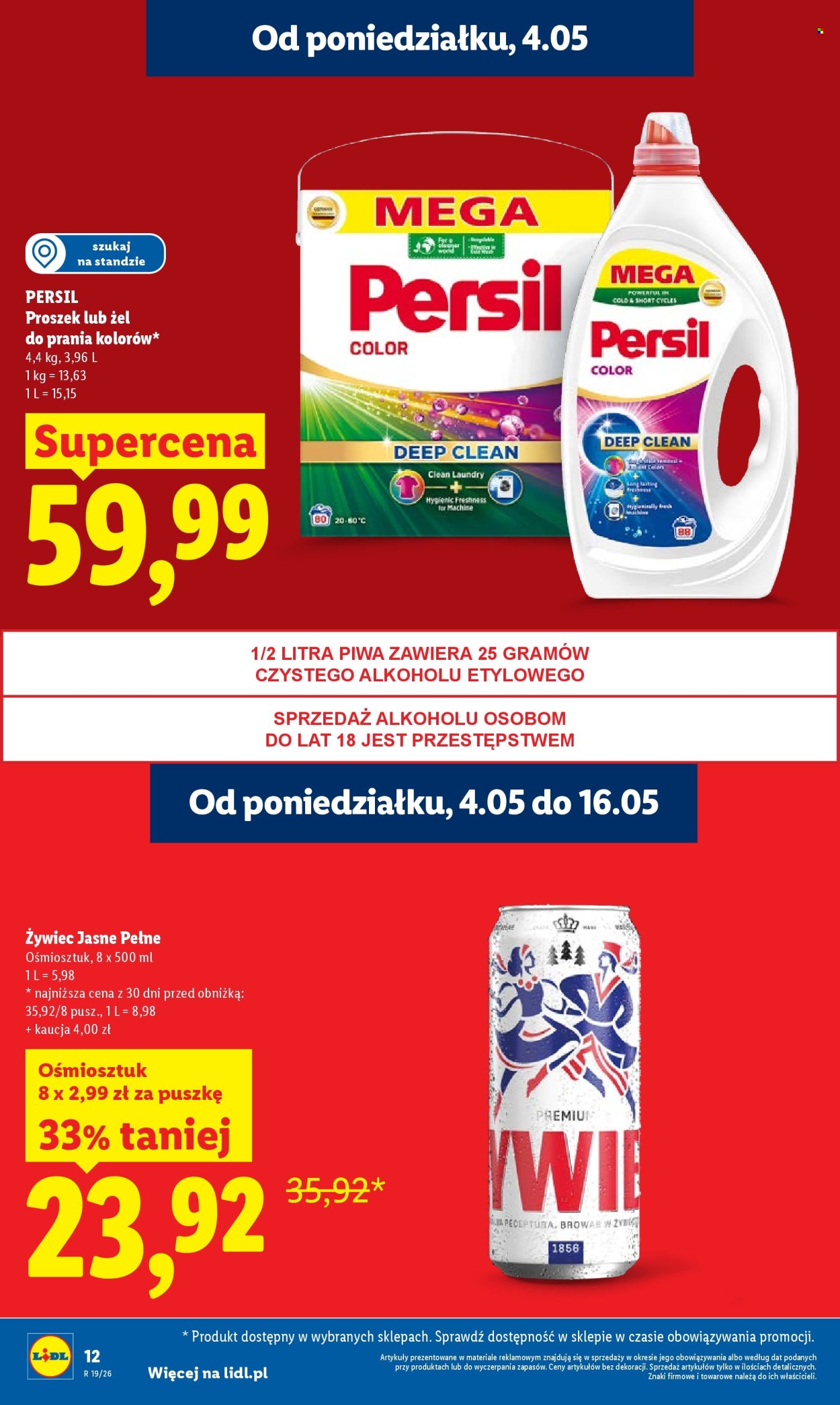 Gazetka Lidl - 4.05.2026 - 6.05.2026. Strona 12