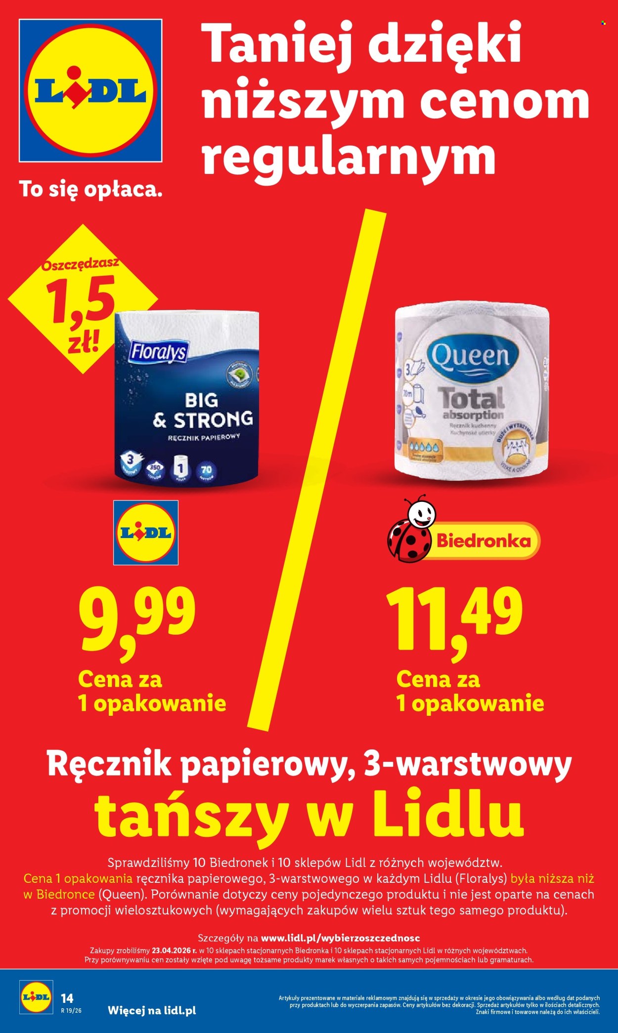 Gazetka Lidl - 4.05.2026 - 6.05.2026. Strona 14