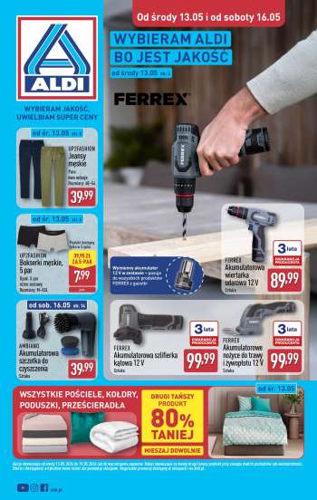 Gazetka ALDI - 13.05.2026 - 16.05.2026.