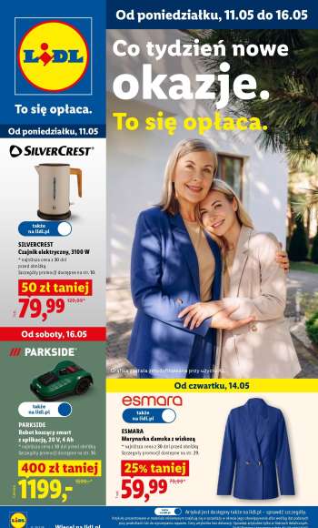 Gazetka Lidl - 11.05.2026 - 16.05.2026.