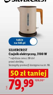 Silvercrest Czajnik elektryczny, 3100 W