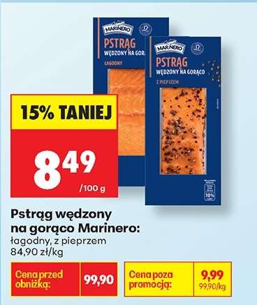 Pstrąg wędzony na gorąco Marinero