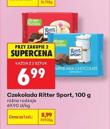 CZEKOLADA RITTER SPORT 100 G