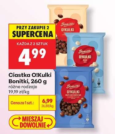Ciastka O!Kulki Bonitki, 260 g