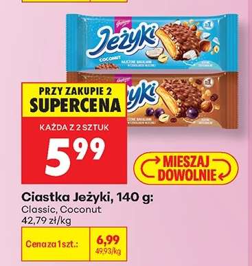 Ciastka Jeżyki 140 g