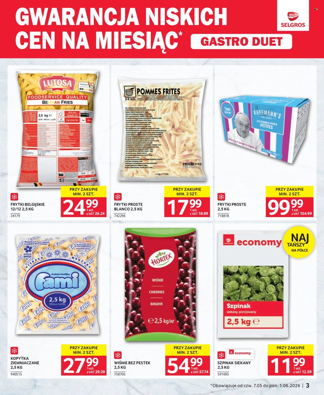 Gazetka Selgros - 7.05.2026 - 1.06.2026. Strona 3