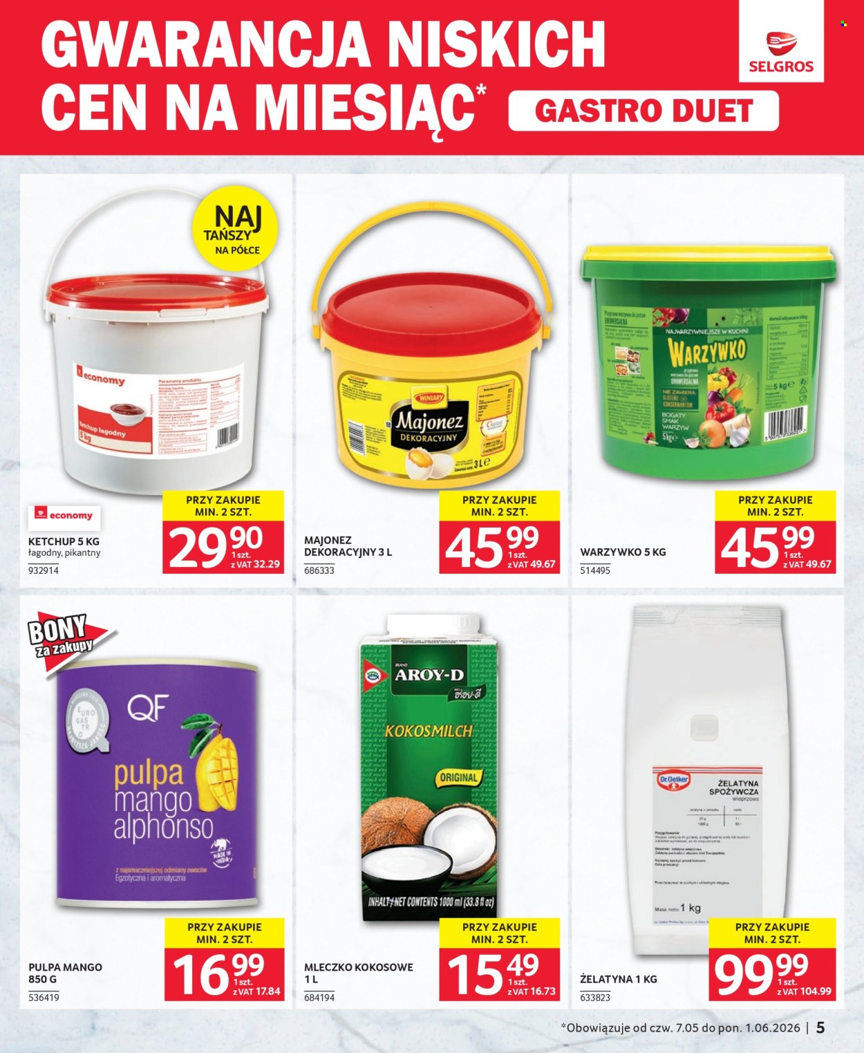 Gazetka Selgros - 7.05.2026 - 1.06.2026. Strona 5