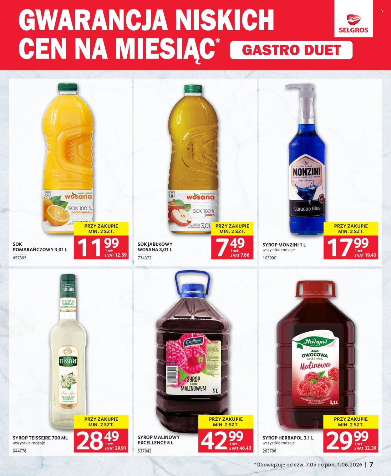 Gazetka Selgros - 7.05.2026 - 1.06.2026. Strona 7