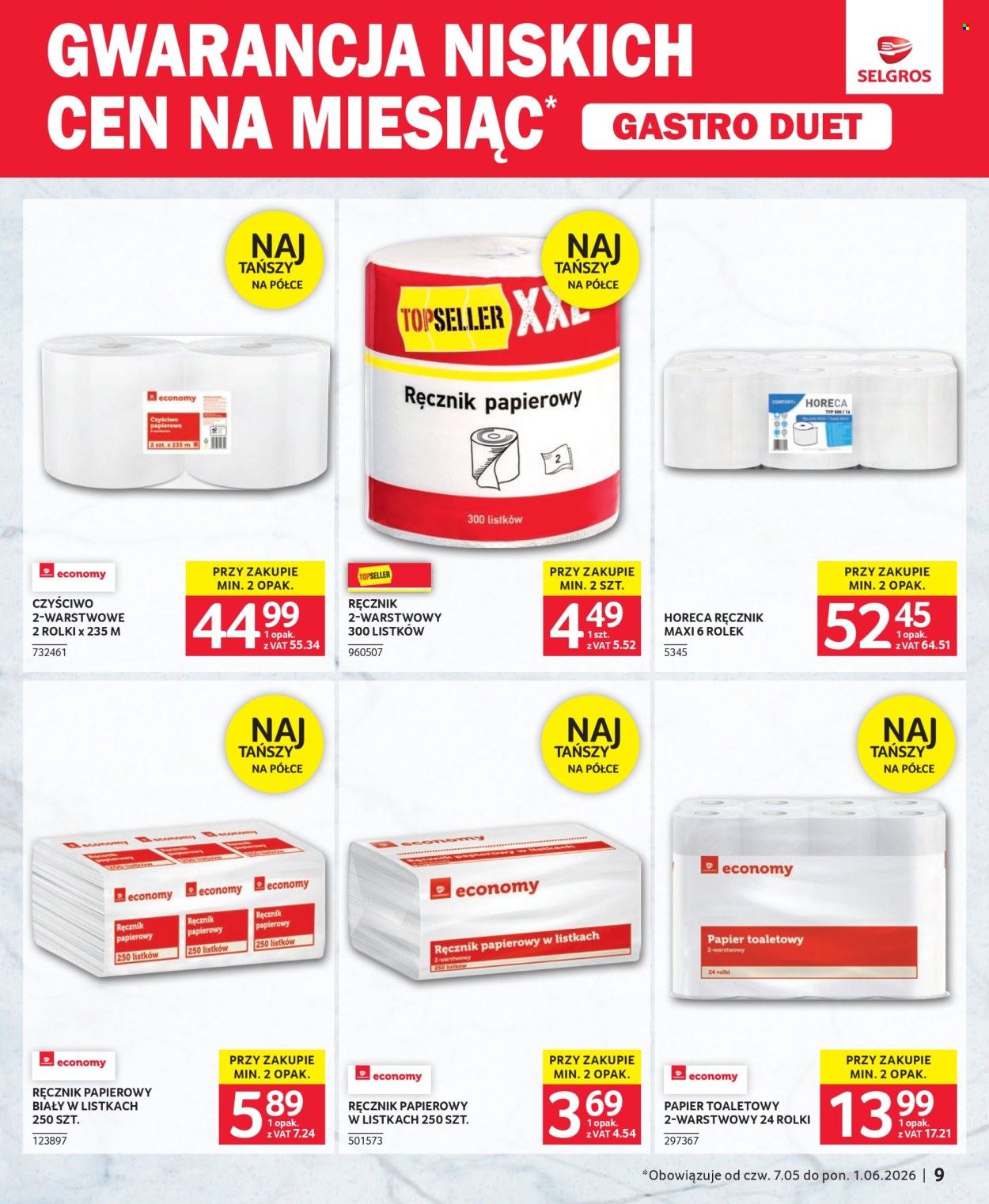 Gazetka Selgros - 7.05.2026 - 1.06.2026. Strona 9