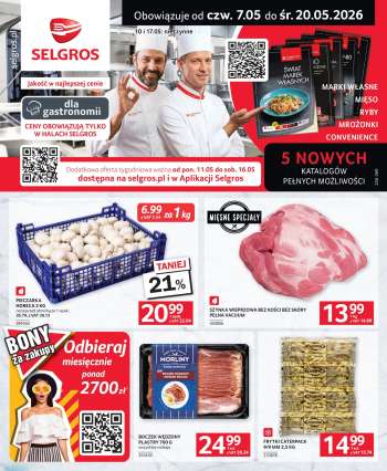Gazetka Selgros - 7.05.2026 - 20.05.2026.