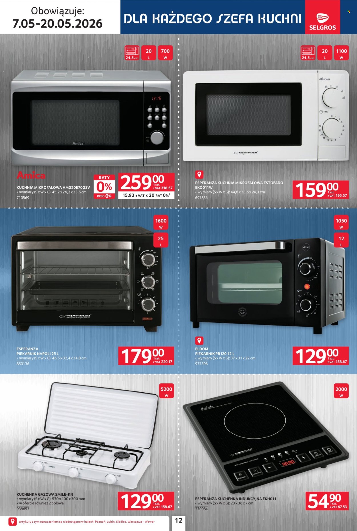 Gazetka Selgros - 7.05.2026 - 20.05.2026. Strona 12