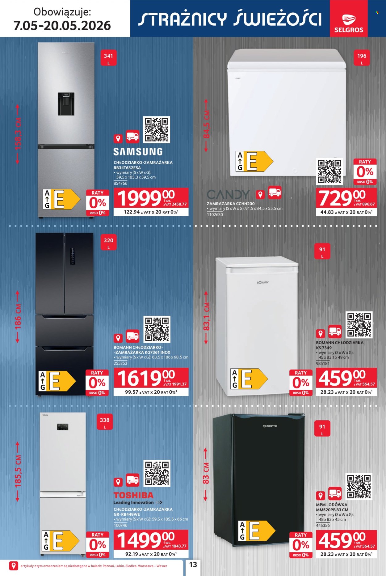 Gazetka Selgros - 7.05.2026 - 20.05.2026. Strona 13