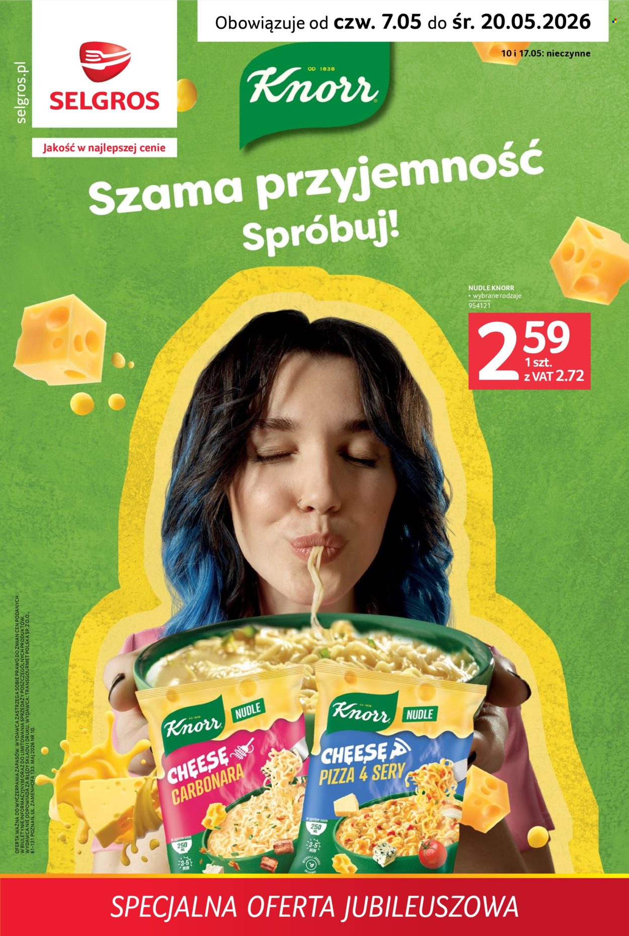 Gazetka Selgros - 7.05.2026 - 20.05.2026. Strona 1