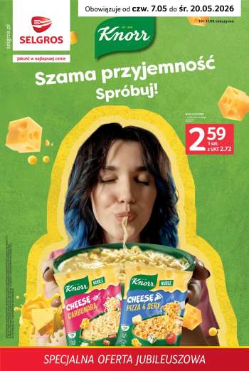 Gazetka Selgros - 7.05.2026 - 20.05.2026.