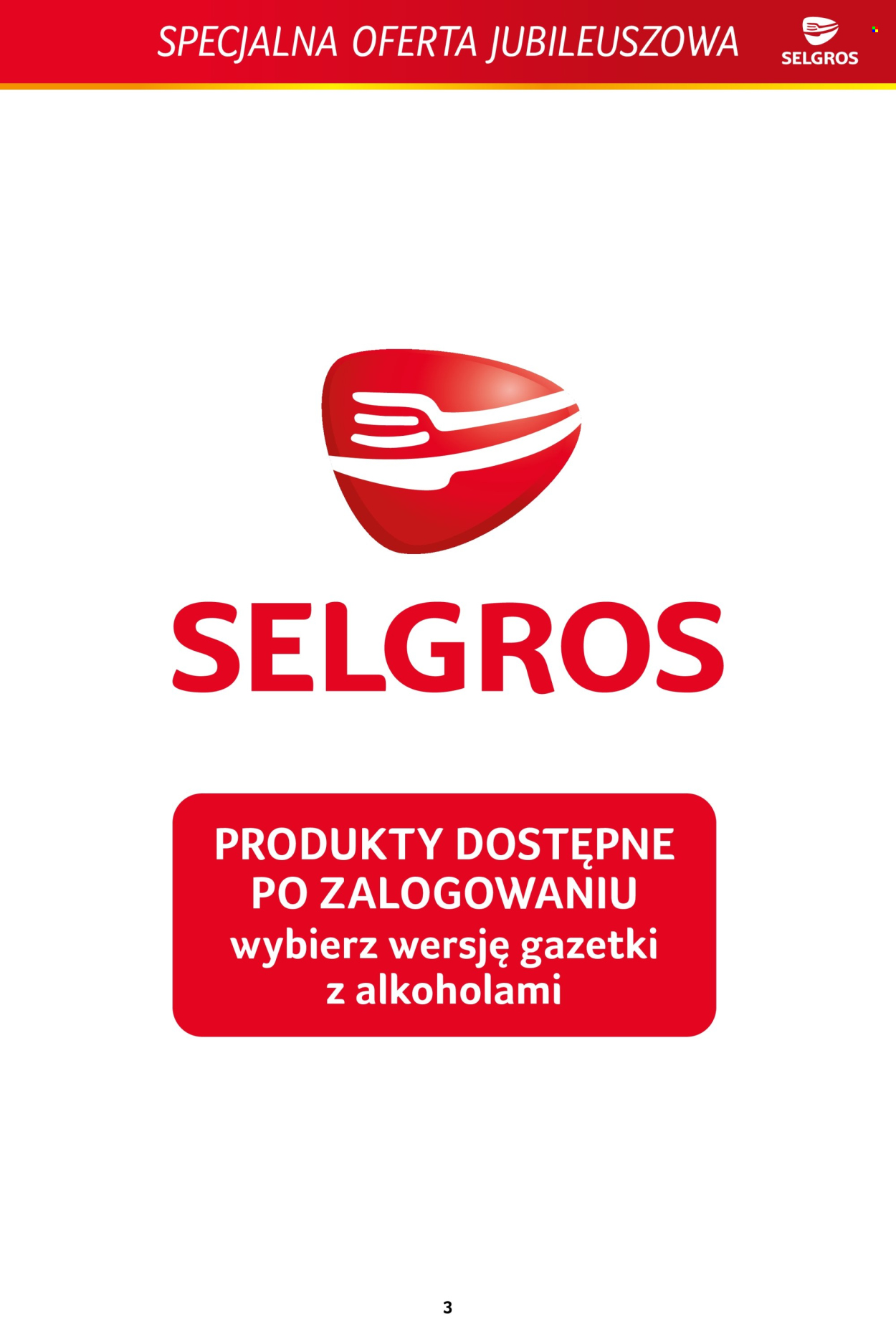 Gazetka Selgros - 7.05.2026 - 20.05.2026. Strona 3