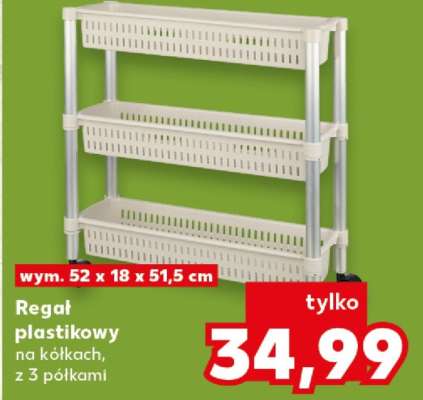 Regał plastikowy