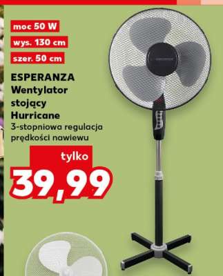 ESPERANZA Wentylator stojący Hurricane
