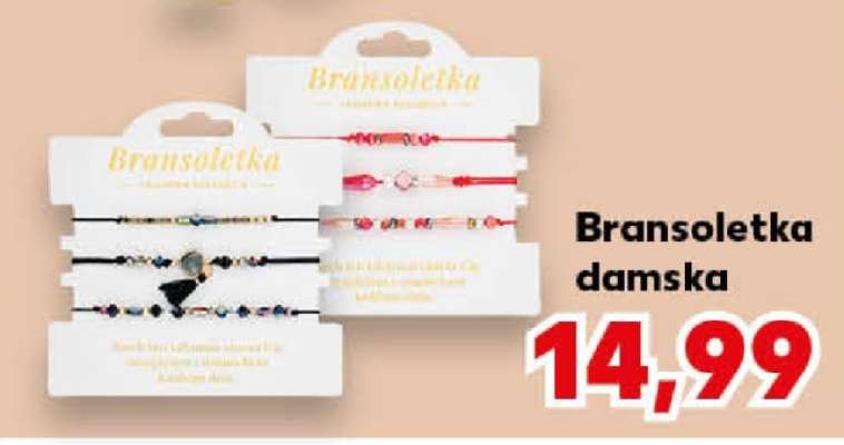 Bransoletka damska
