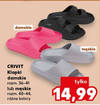 CRIVIT Klapki damskie