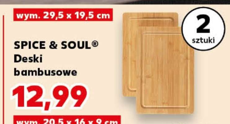 SPICE & SOUL® Deski bambusowe