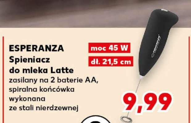 ESPERANZA Spieniacz do mleka Latte