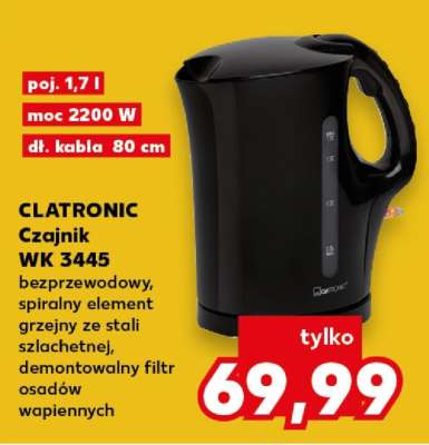 CLATRONIC Czajnik WK 3445