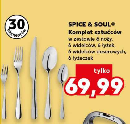 SPICE & SOUL® Komplet sztućców