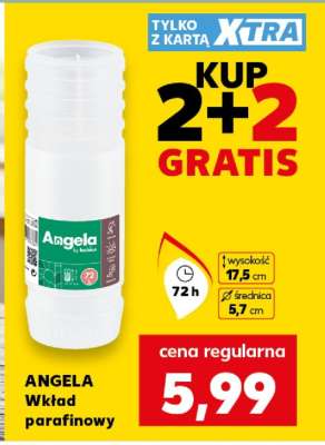 ANGELA Wkład parafinowy