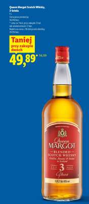 Queen Margot Scotch Whisky, 3-letnia