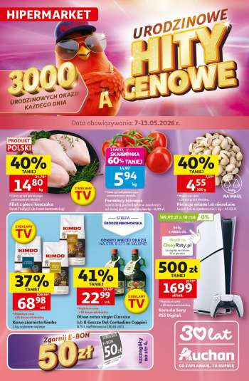 thumbnail - Gazetka Auchan - 30 Lat