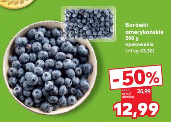 Borówki amerykańskie 300 g opakowanie