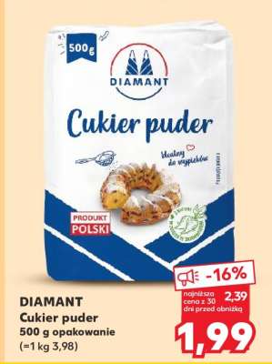 DIAMANT Cukier puder
