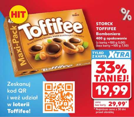 STORCK TOFFIFEE Bomboniera 400 g opakowanie