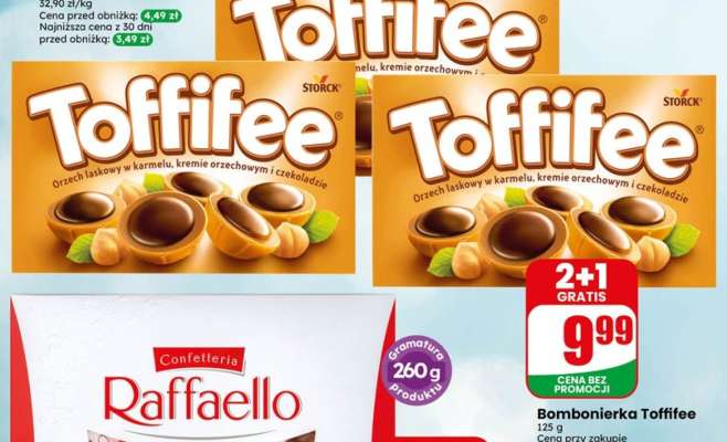 Bombonierka Toffifee