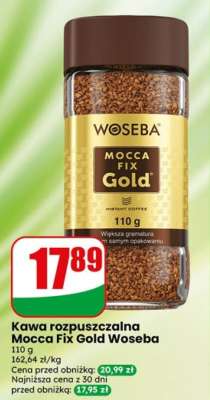 Kawa rozpuszczalna Mocca Fix Gold Woseba