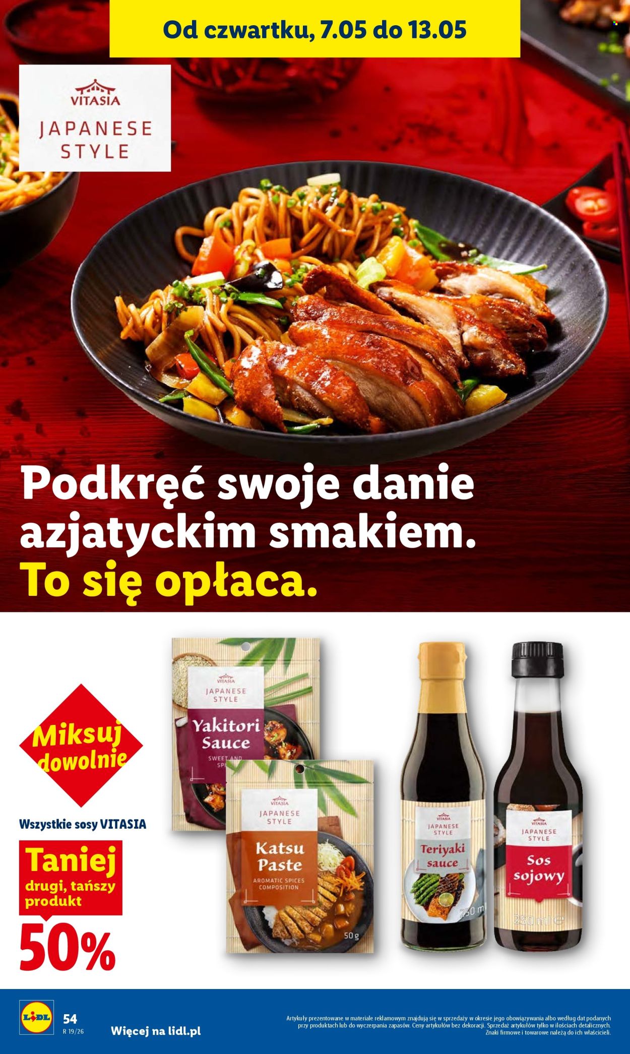 Gazetka Lidl - 7.05.2026 - 9.05.2026. Strona 54