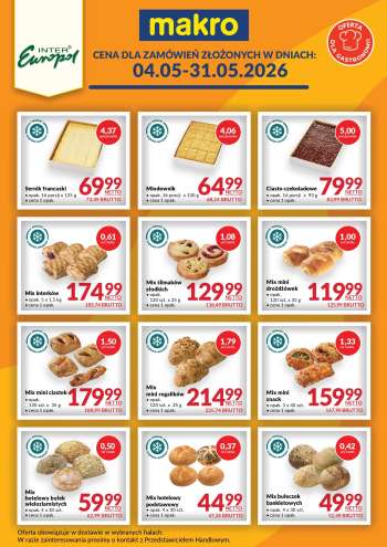 Gazetka Makro - 4.05.2026 - 31.05.2026.