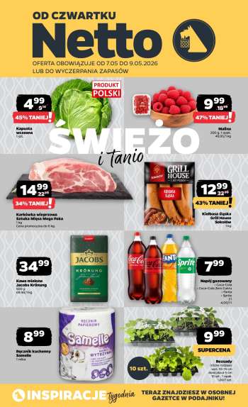 Gazetka Netto - 7.05.2026 - 9.05.2026.