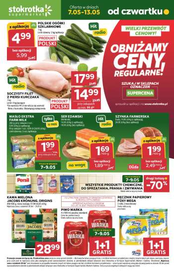 Gazetka Stokrotka Supermarket - 7.05.2026 - 13.05.2026.