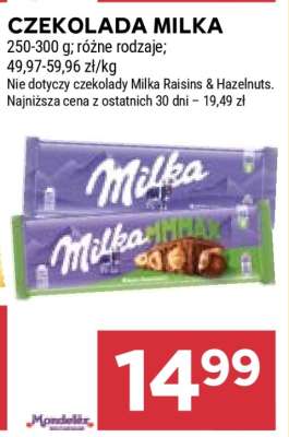 Czekolada MILKA