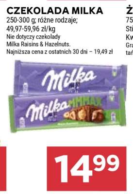 Czekolada MILKA