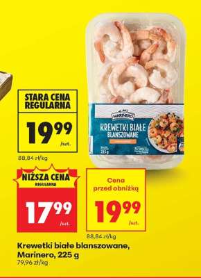 Krewetki białe blanszowane Marinero , 225 g