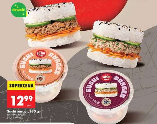Sushi burger, 230 g