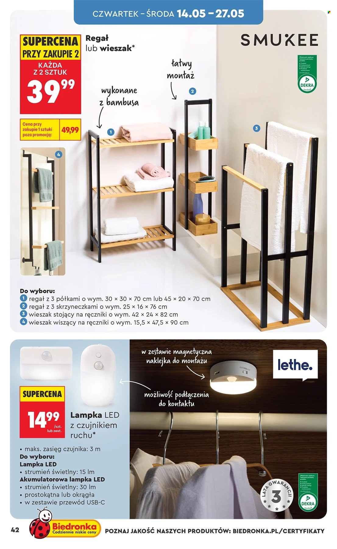 Gazetka Biedronka - 9.05.2026 - 27.05.2026. Strona 42